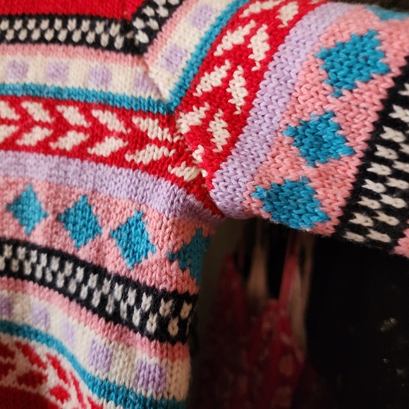Chinti & Parker Wool Fair Isle Colorfull Sweater XS - Picture 8 of 9